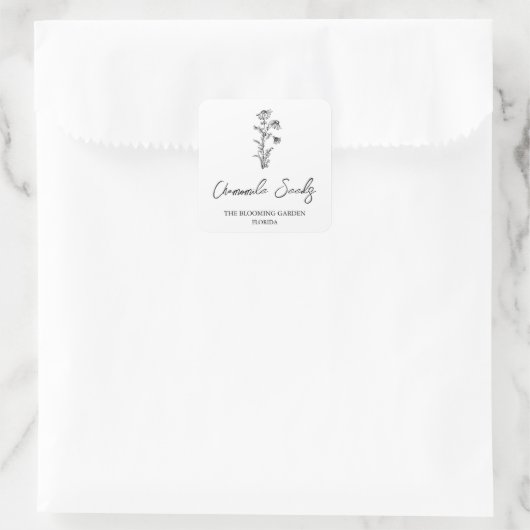 Chamomile Seeds label (Tas)