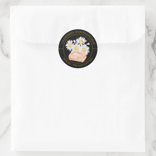 Chamomile Soap label (Tas)