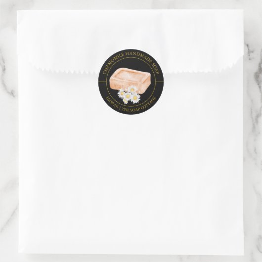 Chamomile Soap label (Tas)