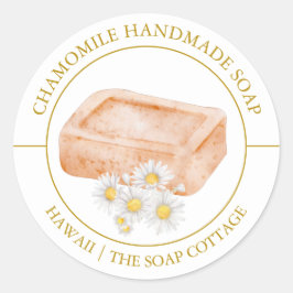 Chamomile Soap label