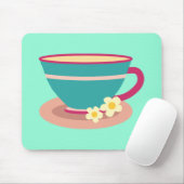 Chamomile tea voor theeliefhebbers muismat (Met muis)