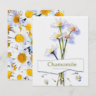 Chamomile  waterverf