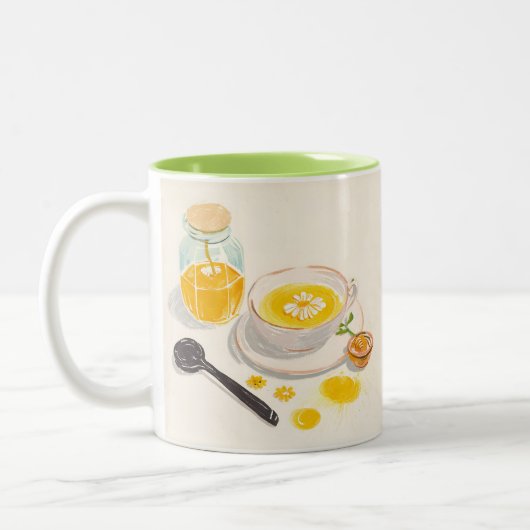 Chamomille Tea & Honey Mug (Gauche)
