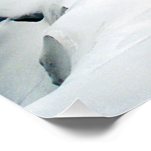 Chamonix Aiguille du Midi Mont Blanc Massif Frankr Perfect Poster (Hoek)