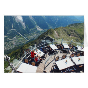 Chamonix dans la vallée, Alpes françaises
