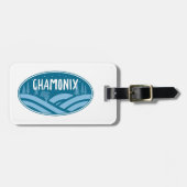 Chamonix France Outdoors Bagagelabel (Voorkant horizontaal)