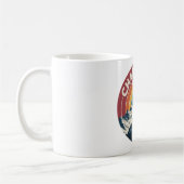 Chamonix France Retro Mountain Mug (Gauche)