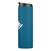 Chamonix France Snowboarder Thermosbeker (Geroteerd rechts)