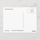 Chamonix, Frankrijk Briefkaart (Achterkant)