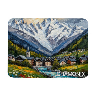 Chamonix Frankrijk Mont Blanc Magneet