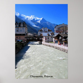 Chamonix, Frankrijk Poster