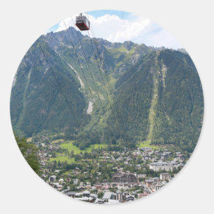 Chamonix - Frankrijk Ronde Sticker