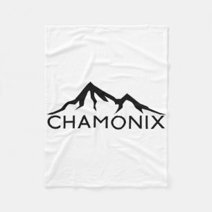 Chamonix Frankrijk Skilopen Fleece Deken