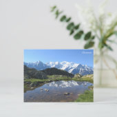 Chamonix French Alps Briefkaart (Staand voorkant)
