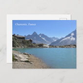 Chamonix Lac Blanc-Briefkaart Briefkaart (Voorkant / Achterkant)