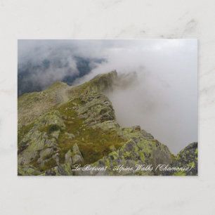 Chamonix, Le Brévent-bergen - Frankrijk Briefkaart