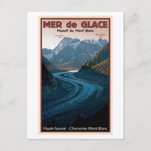 Chamonix - Mer de Glace Briefkaart
