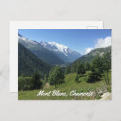 Chamonix Mont Blanc briefkaart (Voorkant / Achterkant)