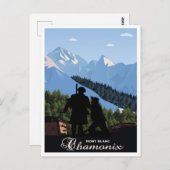 Chamonix, Mont Blanc Briefkaart (Voorkant / Achterkant)