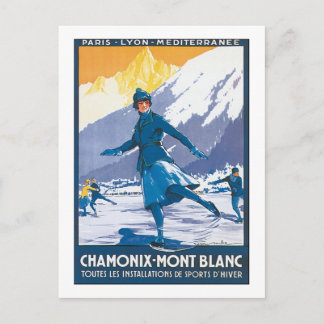 Chamonix Mont Blanc Briefkaart