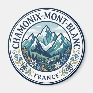 Chamonix-Mont-Blanc Frankrijk Magneet