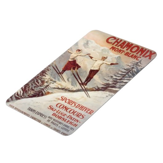 Chamonix, Mont-Blanc, Frankrijk - Magneet (Linkerzijde)