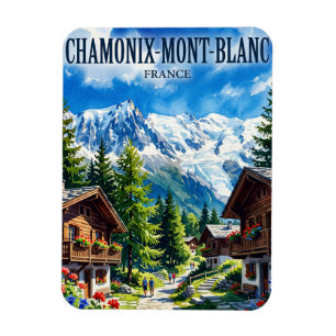 Chamonix-Mont-Blanc Frankrijk Magneet