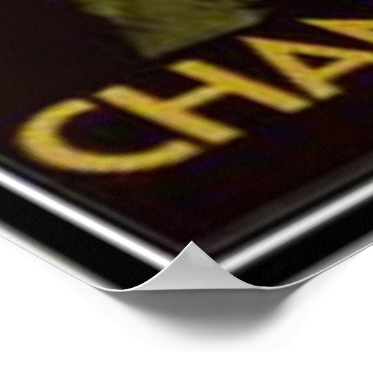  Chamonix, Mont-Blanc, Frankrijk - Poster (Hoek)