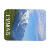 Chamonix, Mont Blanc, Franse Alpen, zomer Magneet (Horizontaal)