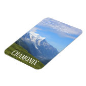Chamonix, Mont Blanc, Franse Alpen, zomermagneet Magneet (Linkerzijde)