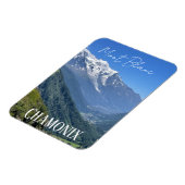 Chamonix, Mont Blanc, Franse Alpen, zomermagneet Magneet (Linkerzijde)