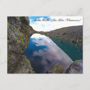 Chamonix, Mont Blanc - Lac Bleu, Frankrijk Briefkaart