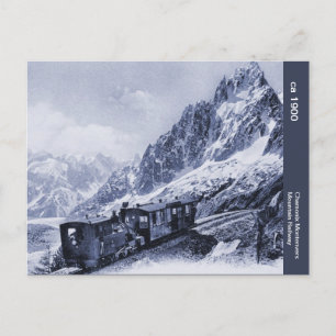  Chamonix Mont Blanc Mountain Railway Briefkaart