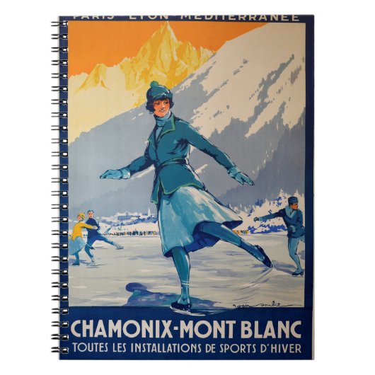 Chamonix - Mont Blanc Notitieboek (Voorkant)