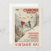 Chamonix Mont Blanc Poster (Voorkant / Achterkant)