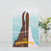 Chamonix-Mont-Blanc-poster (Staand voorkant)