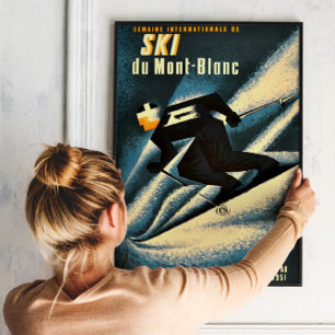 Chamonix Mont Blanc Poster