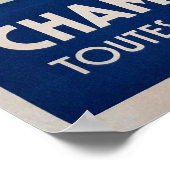 Chamonix - Mont Blanc Poster (Hoek)