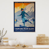 Chamonix - Mont Blanc Poster (Keuken)