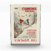 Chamonix Mont Blanc  Poster Fotoblokken (Voorkant)