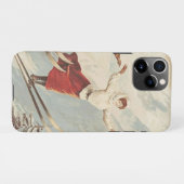 Chamonix Mont Blanc Poster iPhone Hoesje (Achterkant horizontaal)