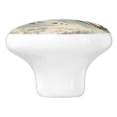 Chamonix Mont Blanc  Poster Keramische Knop (Zijkant)