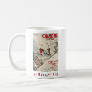 Chamonix Mont Blanc  Poster Koffiemok