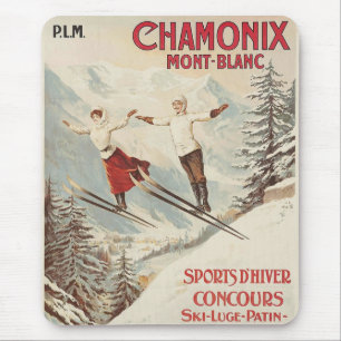 Chamonix Mont Blanc  Poster Muismat