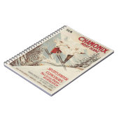 Chamonix Mont Blanc Poster Notitieboek (Linkerzijde)