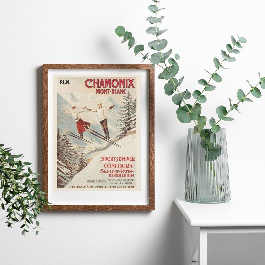 Chamonix Mont Blanc  Poster Perfect Poster
