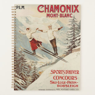 Chamonix Mont Blanc Poster Planner