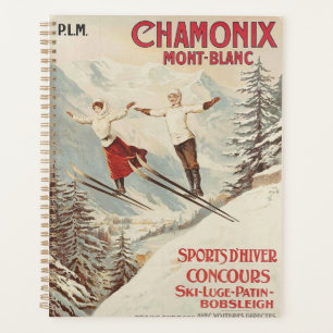 Chamonix Mont Blanc Poster Planner