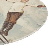 Chamonix Mont Blanc  Poster Snijplank (Hoek)