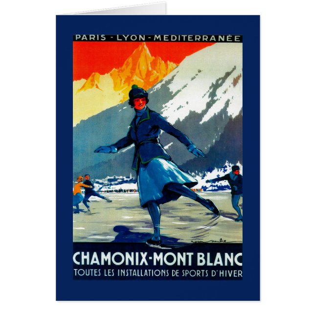 Chamonix-Mont Blanc  posterEuropa (Voorkant)